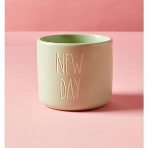 RAE DUNN 4in Ceramic New Day Planter New in box